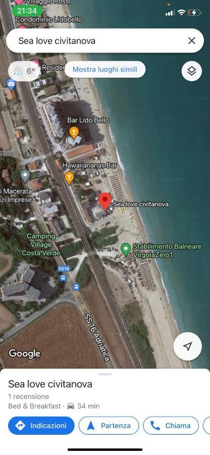 Virgola Zero Holiday Beach Leilighet Porto Potenza Picena Eksteriør bilde